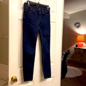 Banana Republic Sculpt Skinny jeans size 27/4 dark wash